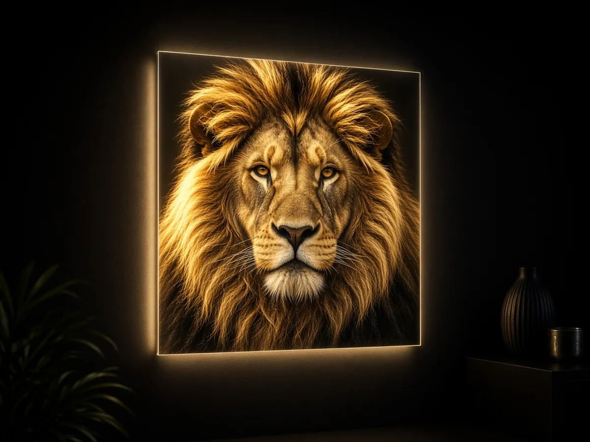 Plexiglass avec option LED