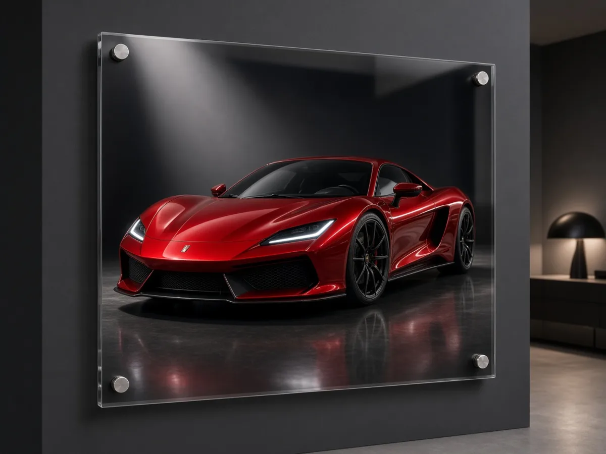 Tableau sur Plexiglass